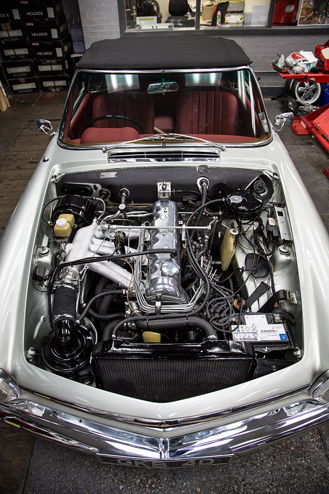 Mercedes 230sl Engine Rebuild